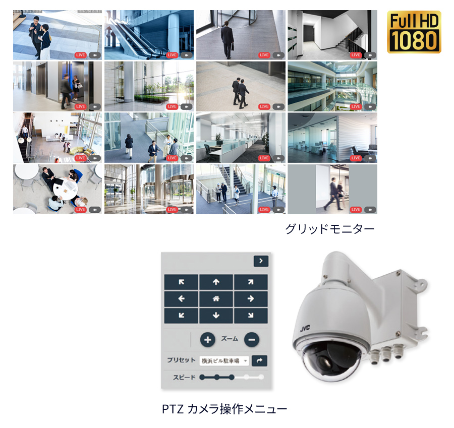 高画質ライブ映像